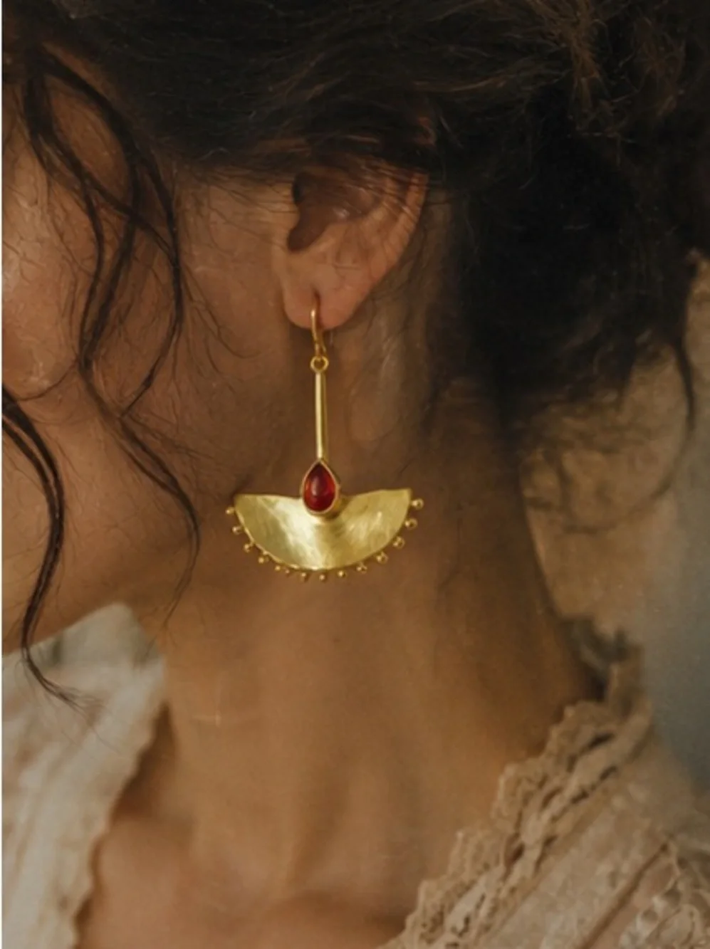 Anthropologie elegant gold